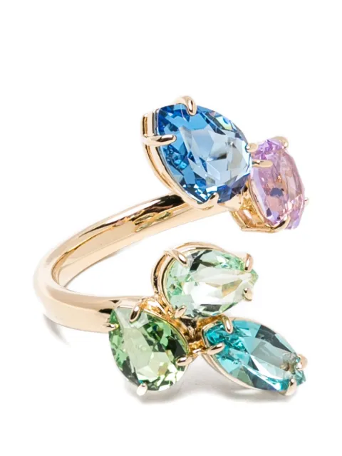 Swarovski mixed-cuts ring Gold 5746909