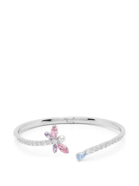 Swarovski x Ariana Grande crystal dragonfly bangle Silver 5737401