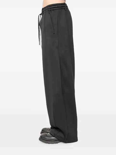 Andrea Ya'aqov drawstring-waist wide-leg trousers Black 25MBUT68