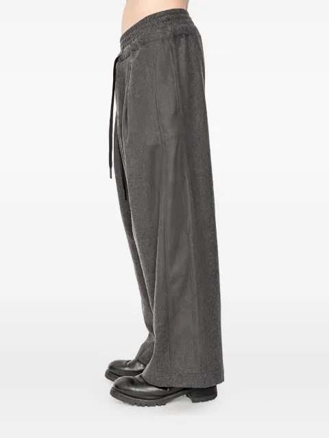 Andrea Ya'aqov drawstring-waist trousers Grey 25MORC40