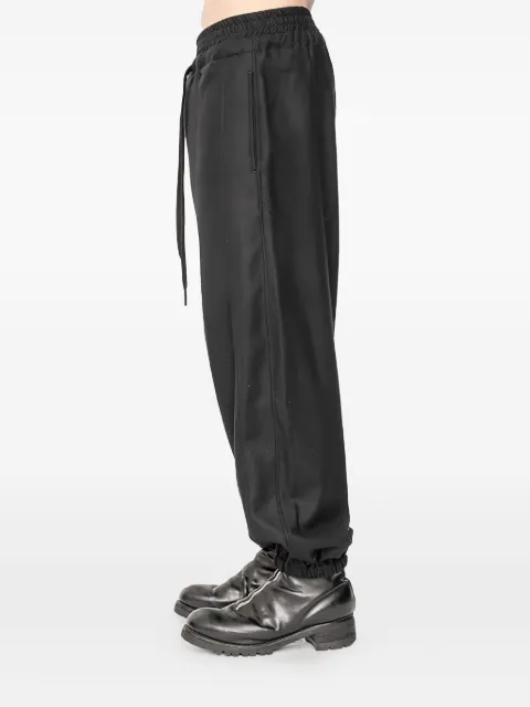 Andrea Ya'aqov drawstring-waist trousers Black 24MORC39