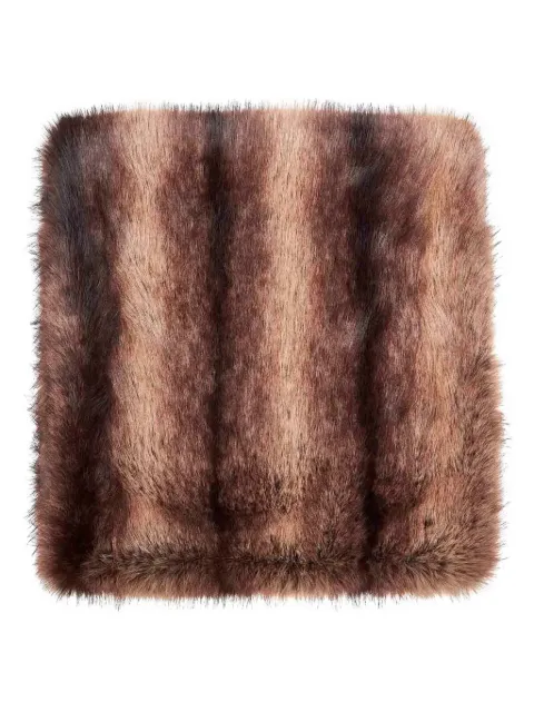 Blanca Vita faux-fur scarf Brown SIRUS3934MARRONE