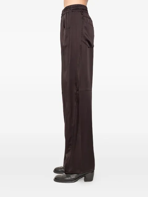 Andrea Ya'aqov elasticated-waist trousers Brown 25WELE21