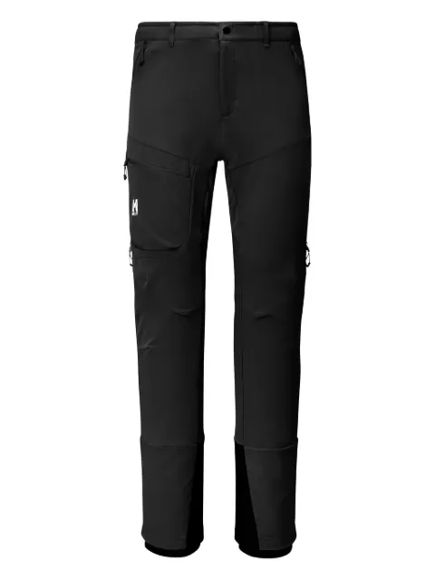 Pascal Millet logo-detail side-pocket trousers Black MIV9907
