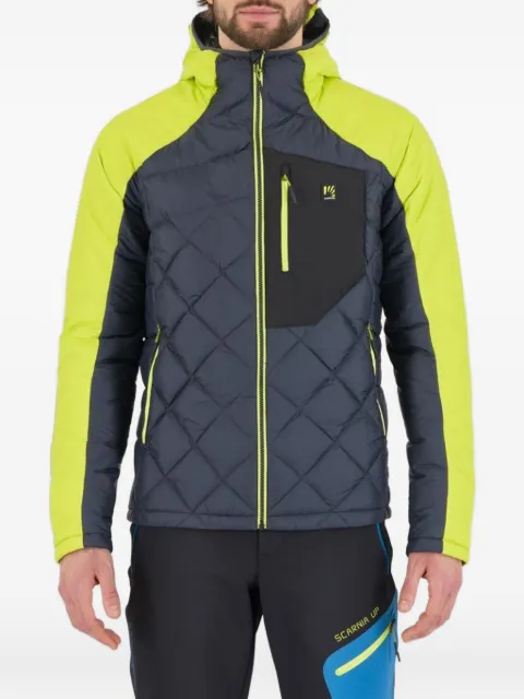 KARPOS quilted hooded jacket Grey 2511044