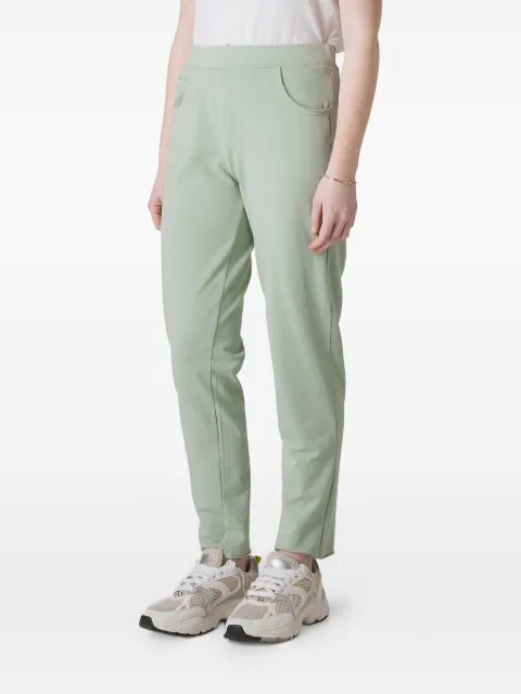 DEHA elastic-waist side-pocket trousers Green A00576
