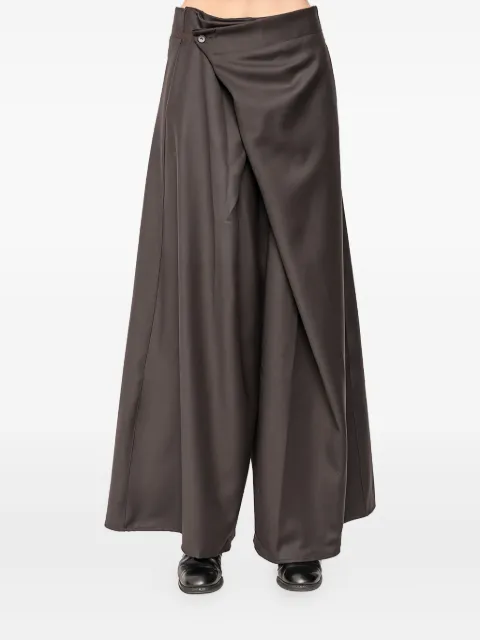 Andrea Ya'aqov pleated trousers Grey 25WDUC14