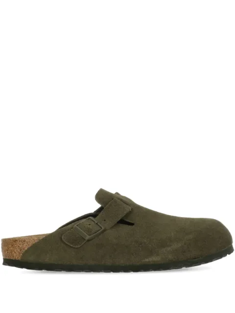 Birkenstock Boston suede mules Green 1024714