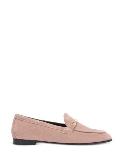 Furla Heritage suede loafers Pink YK75FHEY610001007