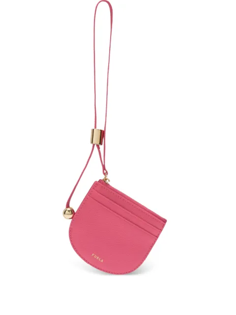 Furla small Laura logo-printed card holder Pink WP00512ARE0001007