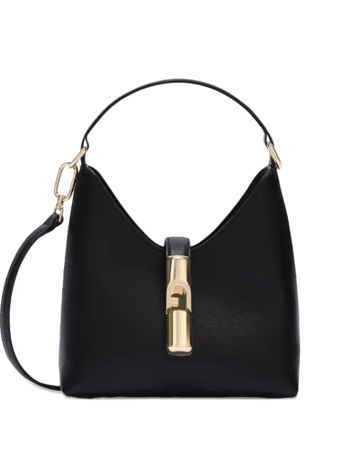 Furla mini Iride logo-detail tote bag Black WE00876ARE0001007