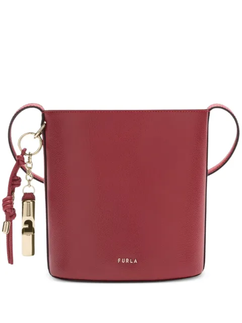 Furla Roxie charm leather bucket bag Red WE00859ARE0001007