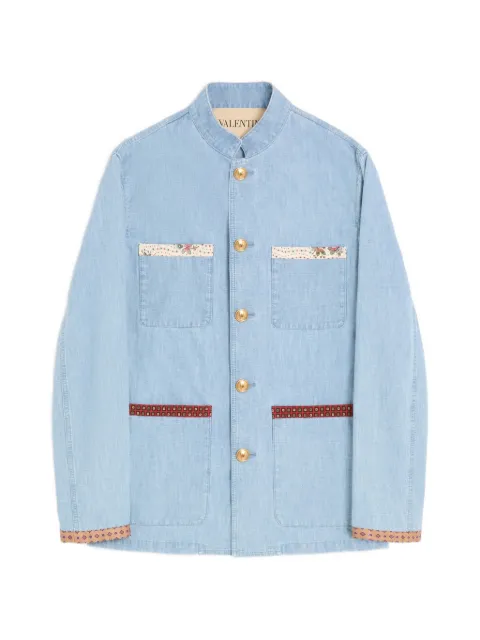 Valentino Garavani denim shirt Blue VDCH35ALM