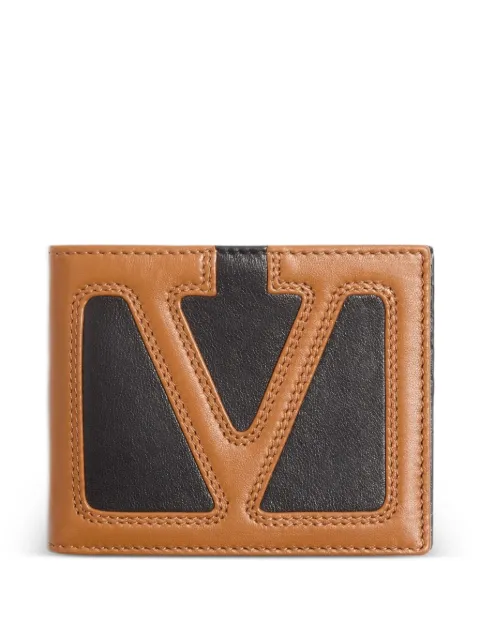 Valentino Garavani Viva Superstar leather wallet Brown YP0AW3PTJ