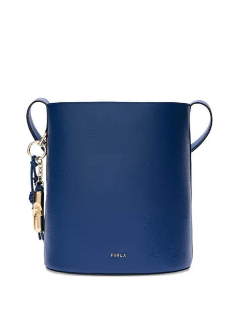 Furla small Roxie charm-detail bucket bag Blue WB01875ARE0001007