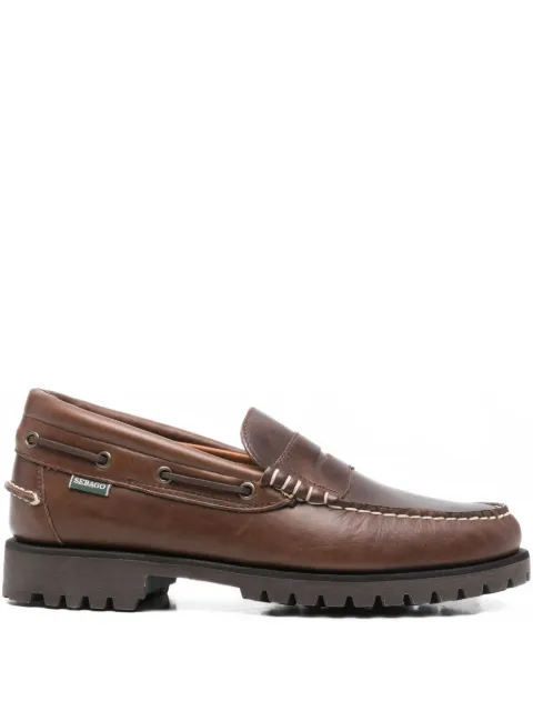 Sebago Sebago leather loafers Brown 74122FW920