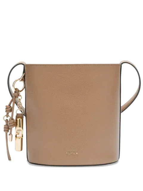 Furla Roxie pendant bucket bag Brown WE00859ARE0001007