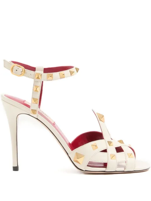 Valentino Garavani Studdy kidskin sandals 100mm Neutrals WS0NM9JYW