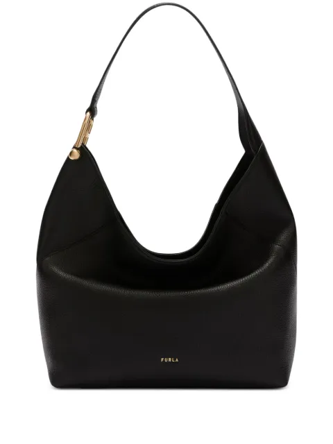 Furla M Lara leather shoulder bag Black WB01900HSF000