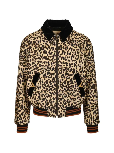 Valentino Garavani bomber jacket in wool drape with Vgold on side pockets Neutrals VCIP69B7H