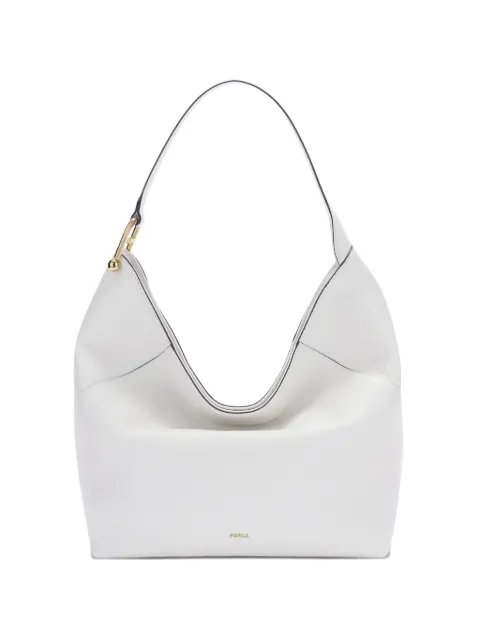 Furla L Lara logo-detail shoulder bag White WB01876HSF0001007