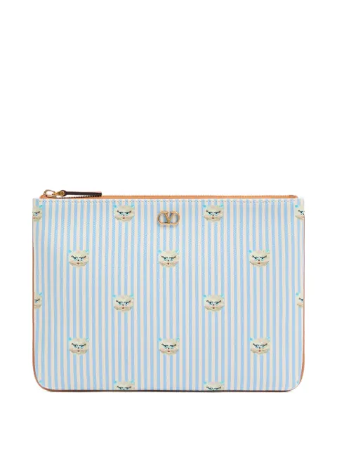 Valentino Garavani VLogo Signature pouch Blue YP0AP5AXU