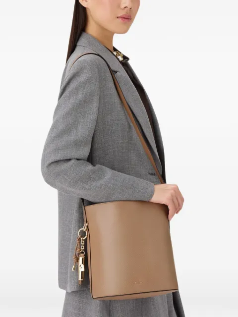 Furla S Roxie cylindrical-charm bucket bag Brown WB01875ARE0001007