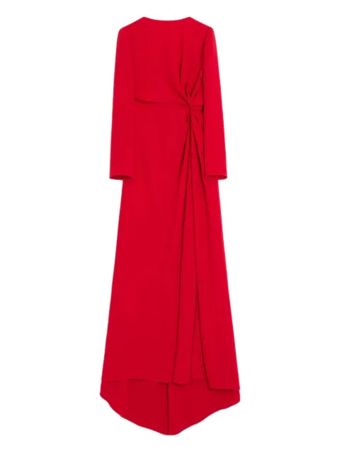 Valentino Garavani long Cady Couture dress Red BVDMY51MM