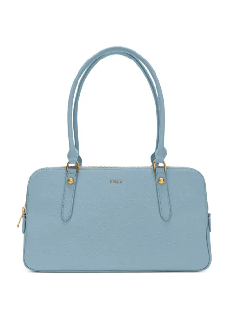 Furla Giulia Boston medium leather tote bag Blue WB01871BX04601002
