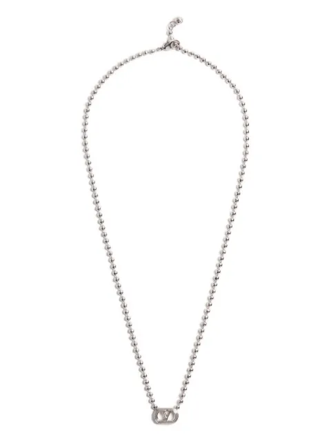 Valentino Garavani Ovalette necklace Silver YJ0BD2MET