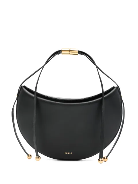 Furla Moonstone calf leather small shoulder bag Black WB01868BX31041002