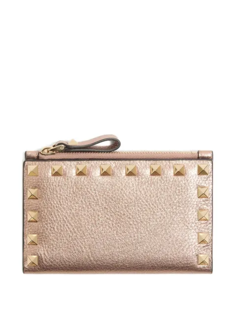 Valentino Garavani Rockstud card holder Pink WP0605GGE