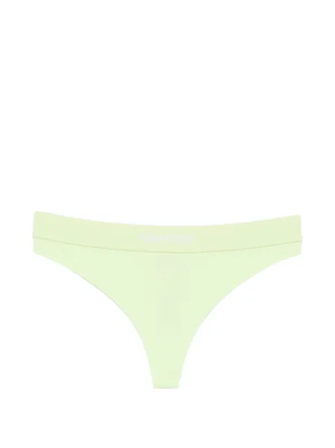 TOM FORD logo thong Green KNJ009JEX166