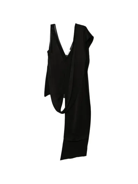 Esse Studios V-neck top Black ESSE014TOP24