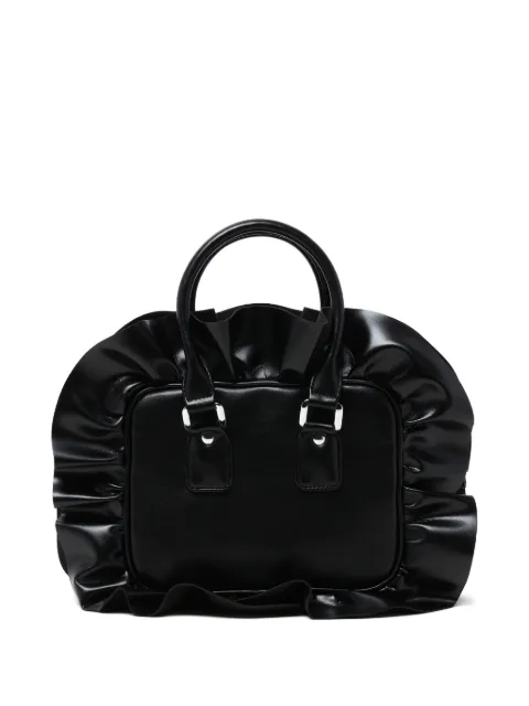Comme Des Garçons Girl ruffled mini bag Black NZK209051
