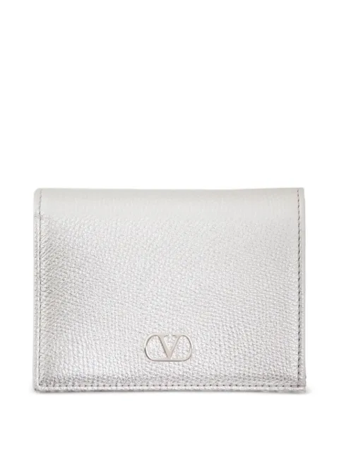 Valentino Garavani v-logo Signature wallet Silver WP0AJ3RFY