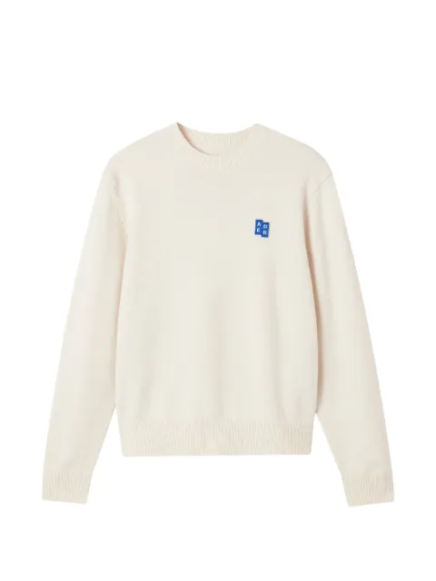 Ader Error logo-patch sweater Neutrals BO42FYKT0101OT
