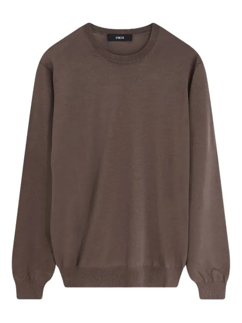 Filippo De Laurentiis crew-neck sweater Brown GC1MLLSC18R290