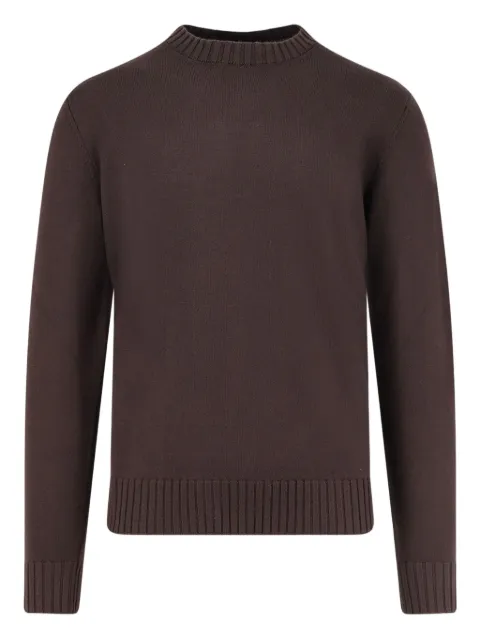 Filippo De Laurentiis crew-neck sweater Brown GC3MLWM8R280