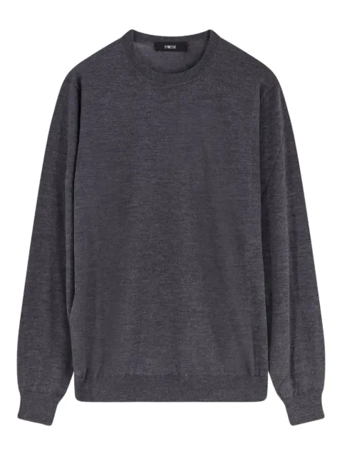 Filippo De Laurentiis crew neck sweater Grey GC1MLLSC18R970