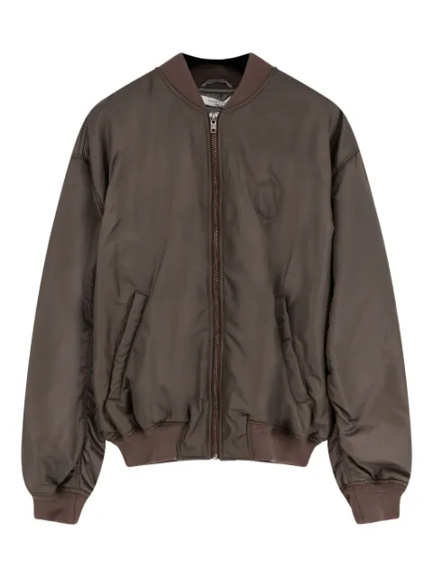 Ih Nom Uh Nit number-detail bomber jacket Green NUW25104
