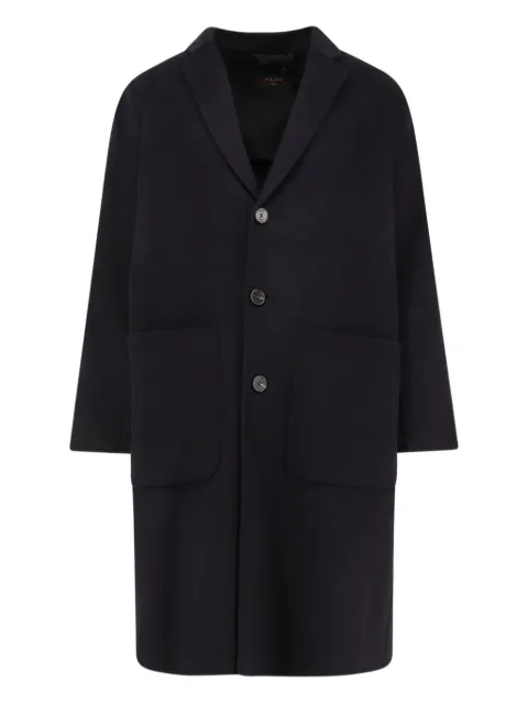 Paltò maxi-pocket single-breasted coat Black B51PUCAMEDOUNER