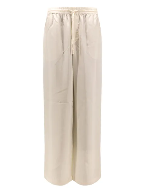 Róhe elasticated drawstring trousers Neutrals 41030150101