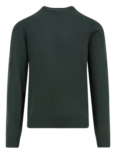 Filippo De Laurentiis crew-neck ribbed sweater Green GC1MLWC12R680