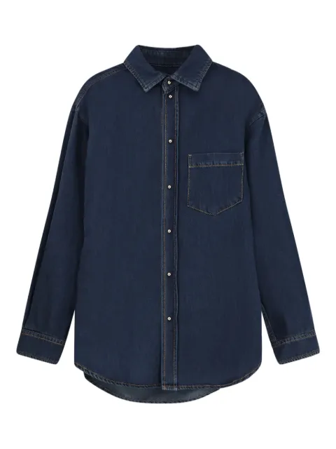 DARKPARK Anne buttoned denim shirt Blue WSH04TBL01W078