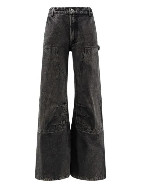 Ih Nom Uh Nit panelled jeans Grey NUW25305D57