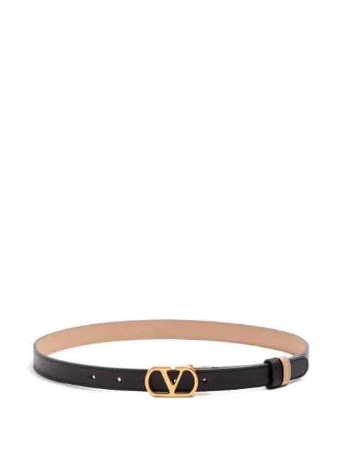 Valentino Garavani VLogo Signature reversible belt Black WT0SU8IYR