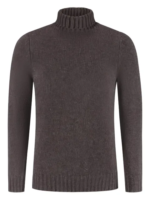 Fedeli roll-neck sweater Brown MU00609465