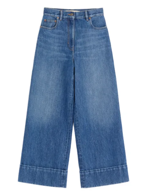 Valentino Garavani cuffed jeans Blue BDD29K9Y8