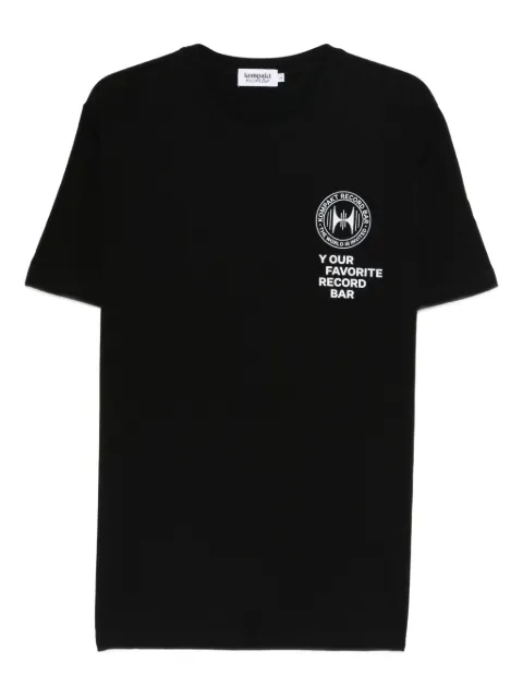 Kompakt Record Bar graphic T-shirt Black KRB05